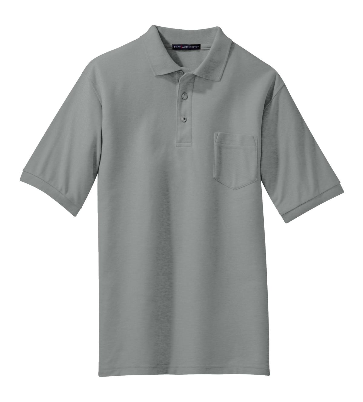 Port Authority® Silk Touch Polo with Pocket