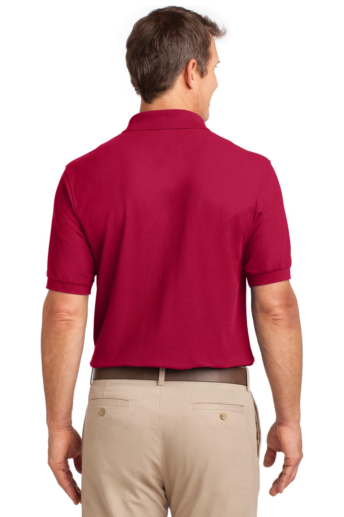 Port Authority® Silk Touch Polo with Pocket