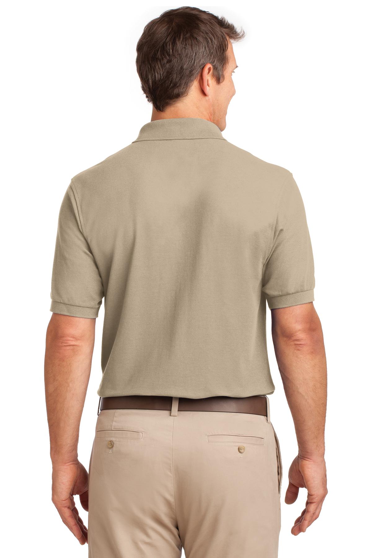 Port Authority® Silk Touch Polo with Pocket