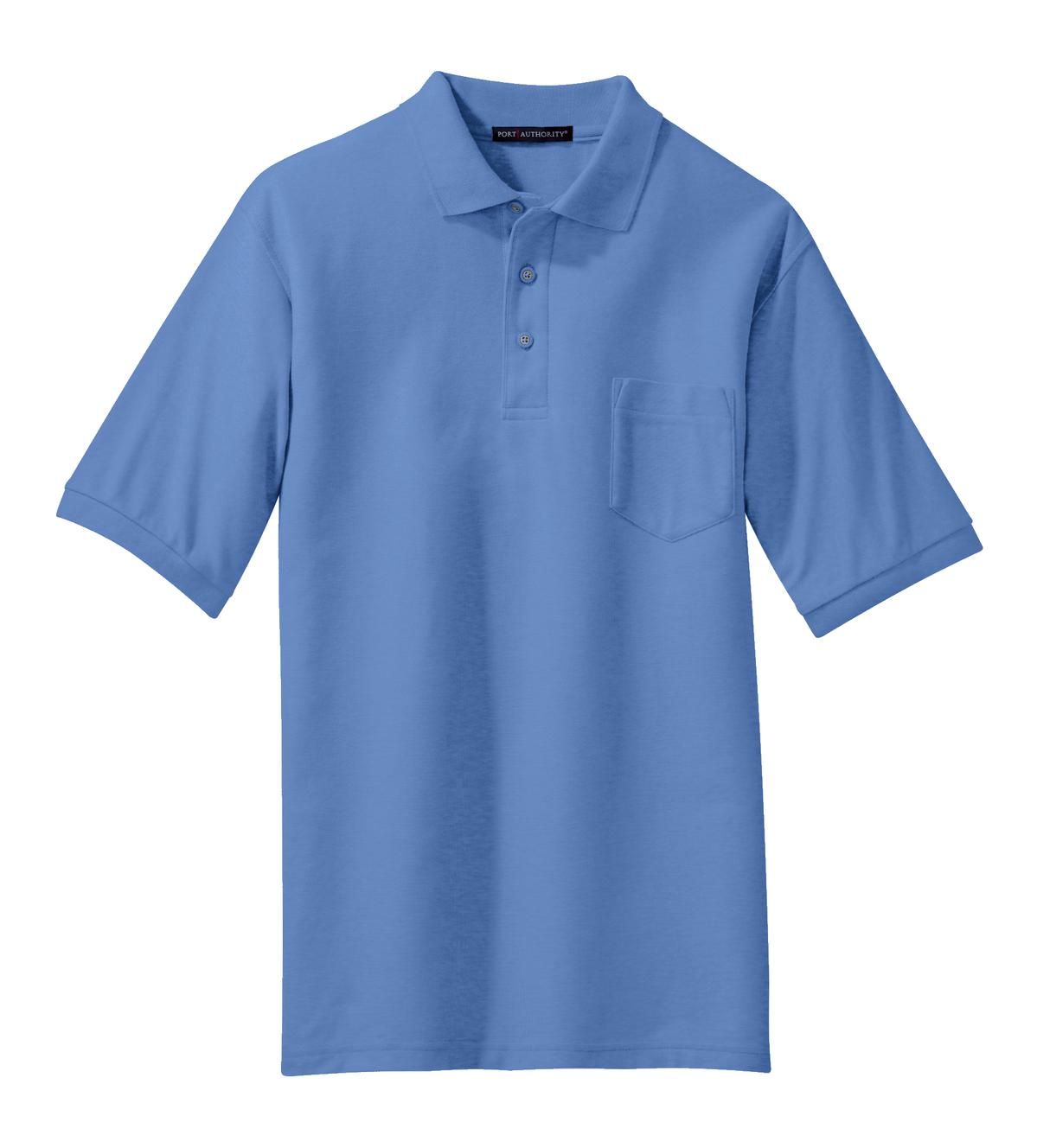 Port Authority® Silk Touch Polo with Pocket