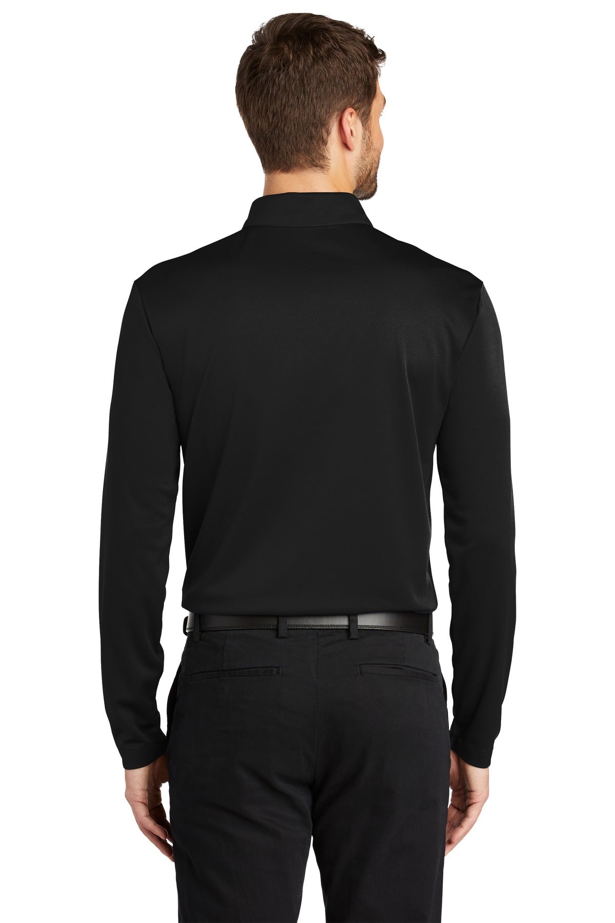 Port Authority® Silk Touch Performance Long Sleeve Polo