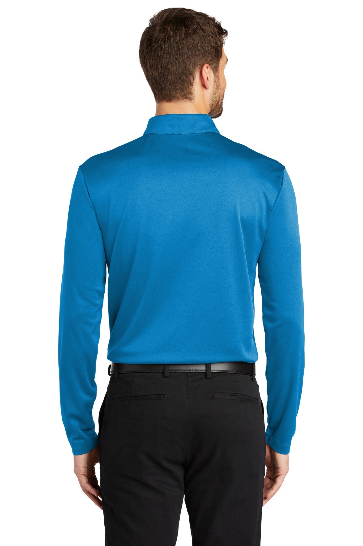 Port Authority® Silk Touch Performance Long Sleeve Polo