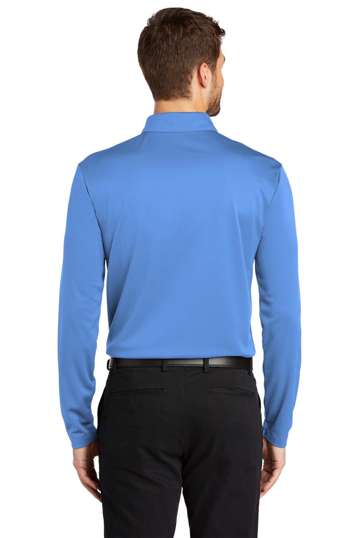 Port Authority® Silk Touch Performance Long Sleeve Polo