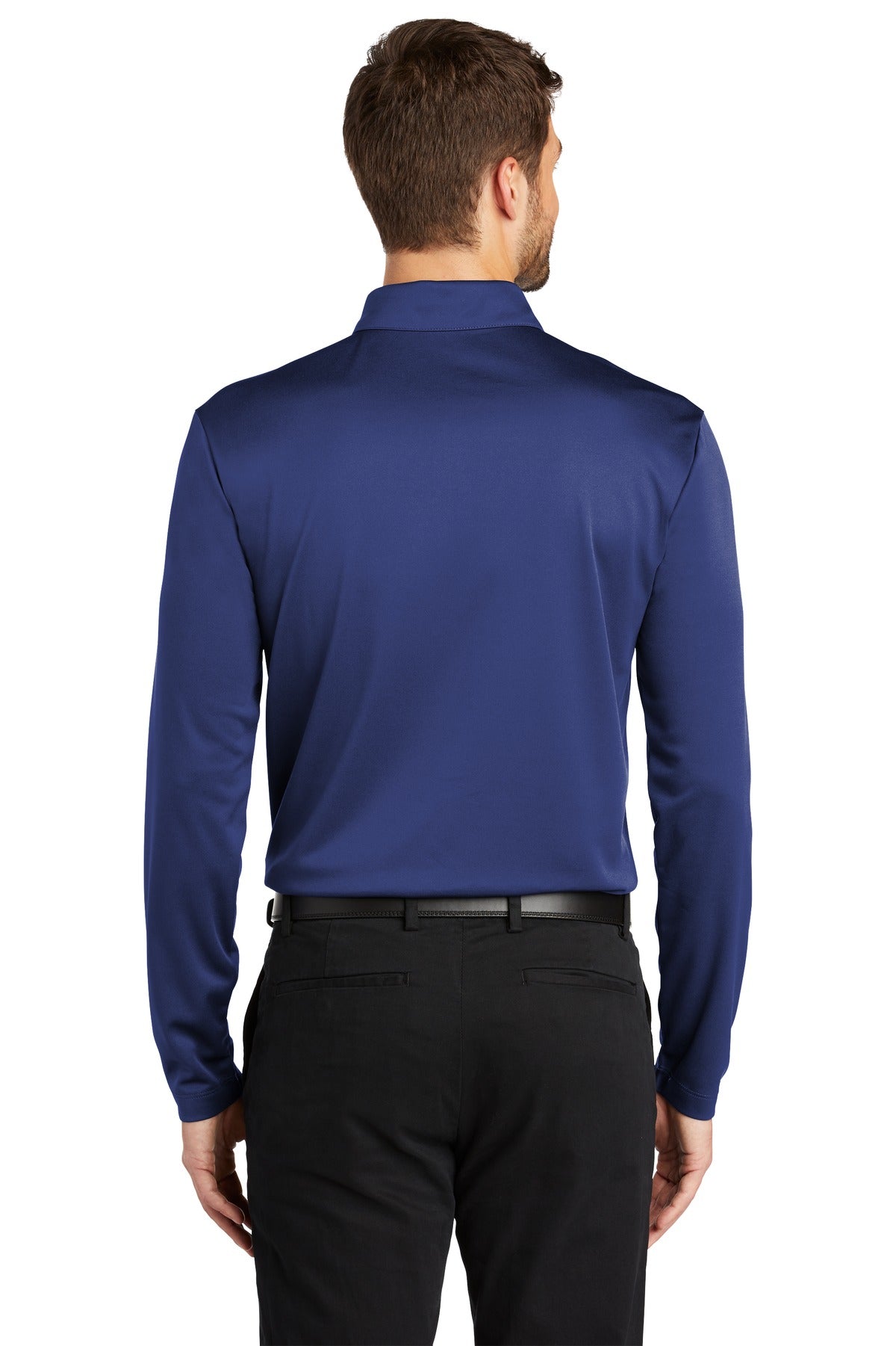 Port Authority® Silk Touch Performance Long Sleeve Polo