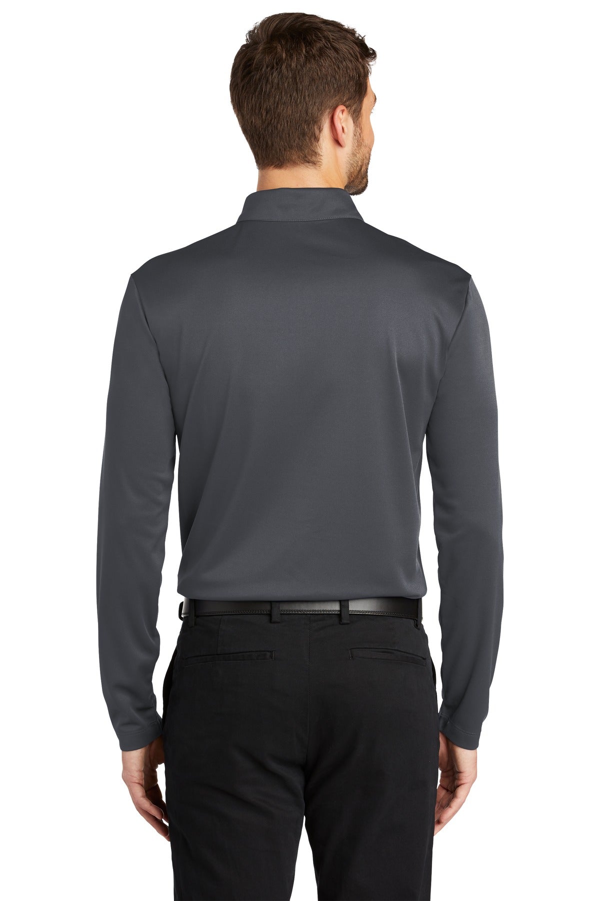 Port Authority® Silk Touch Performance Long Sleeve Polo