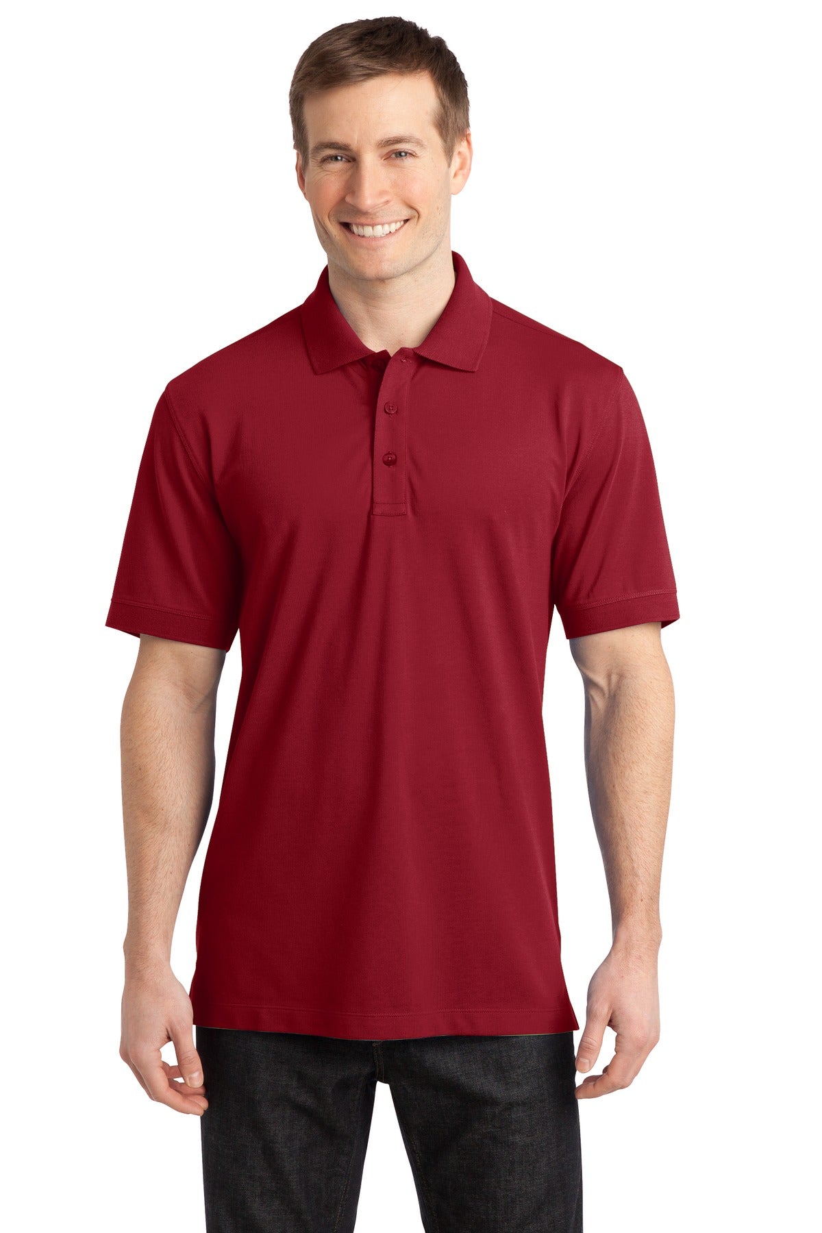 Port Authority® Stretch Pique Polo