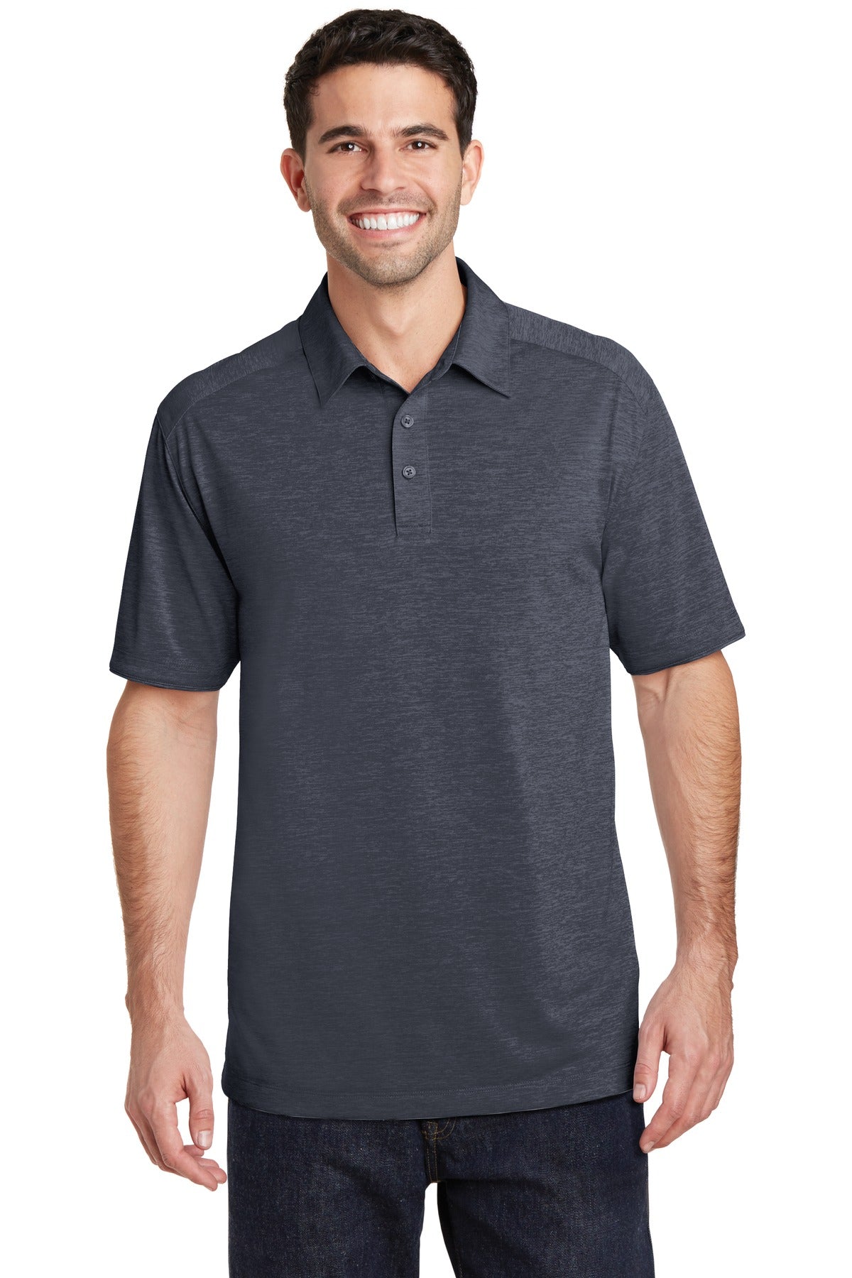 Port Authority® Digi Heather Performance Polo