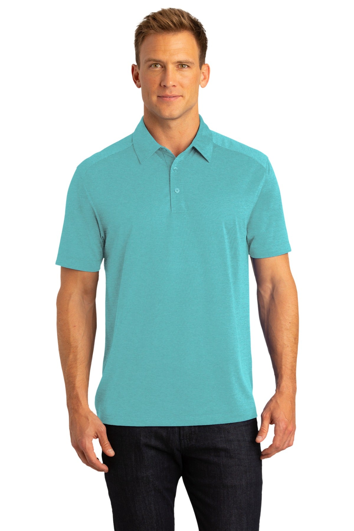 Port Authority® Digi Heather Performance Polo