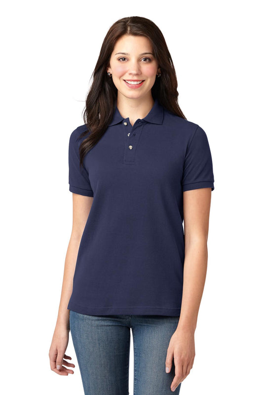 Port Authority® Women's Heavyweight Cotton Pique Polo