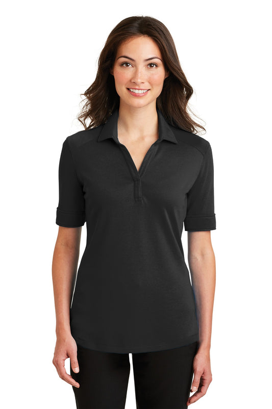 Port Authority® Ladies Silk Touch Interlock Performance Polo