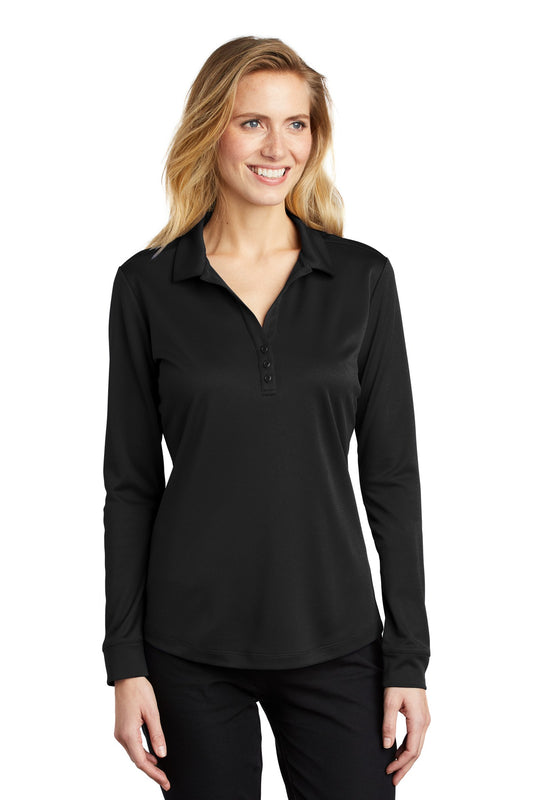 Port Authority® Women's Silk Touch  Performance Long Sleeve Polo