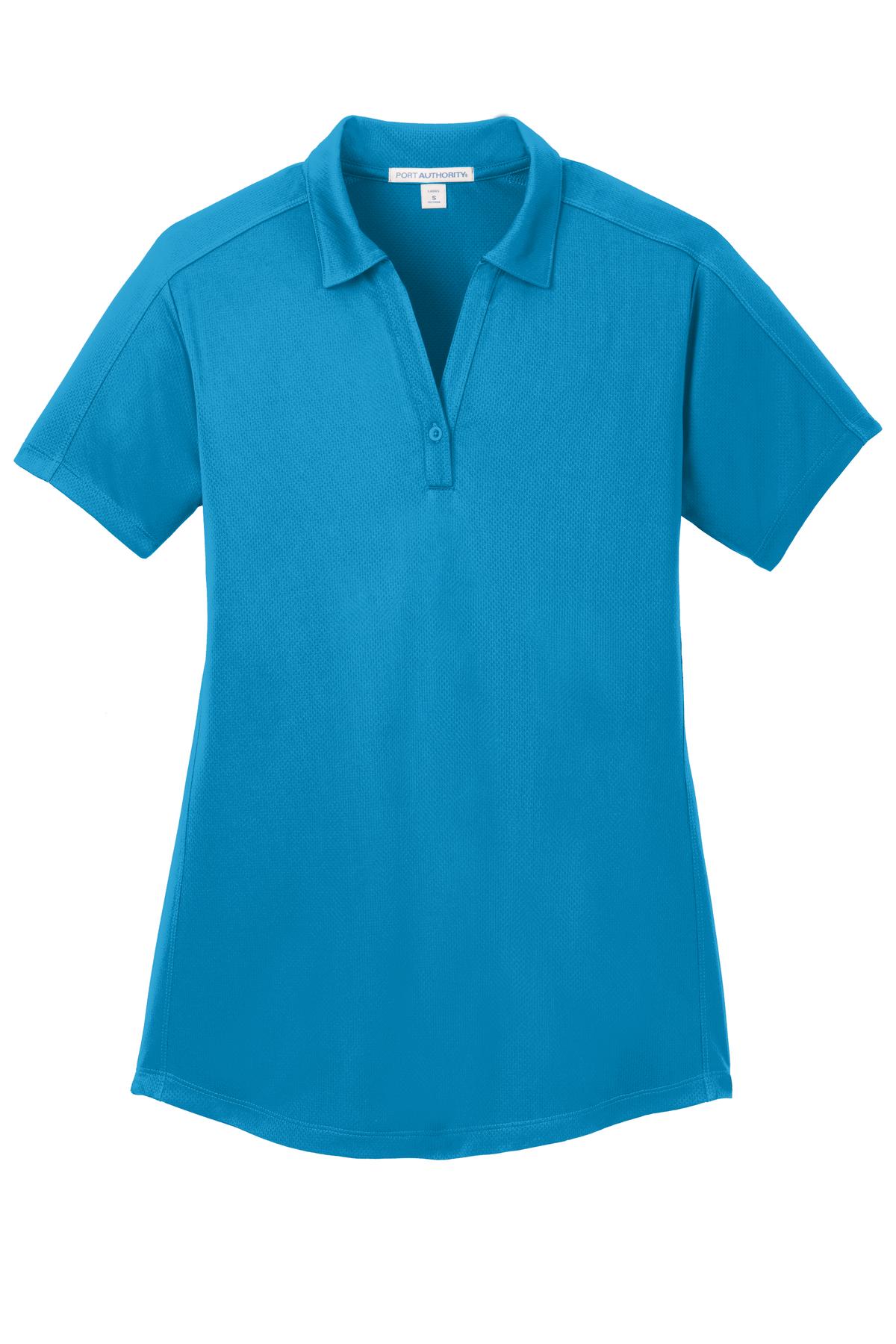 Port Authority® Women's Diamond Jacquard Polo