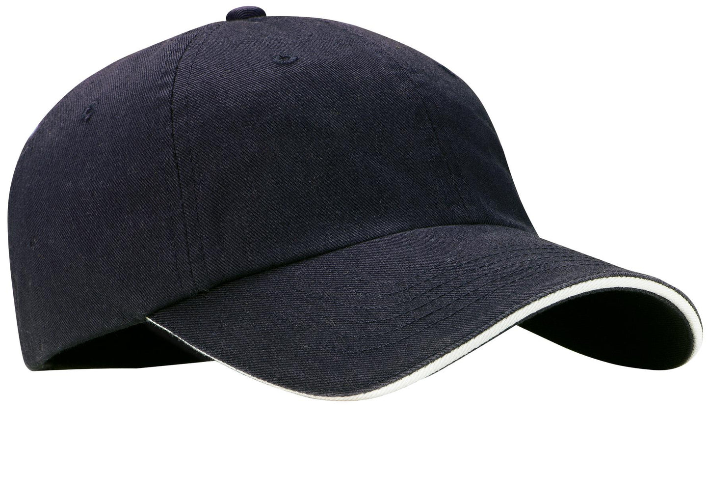 Port Authority® Sandwich Bill Cap with Striped Closure