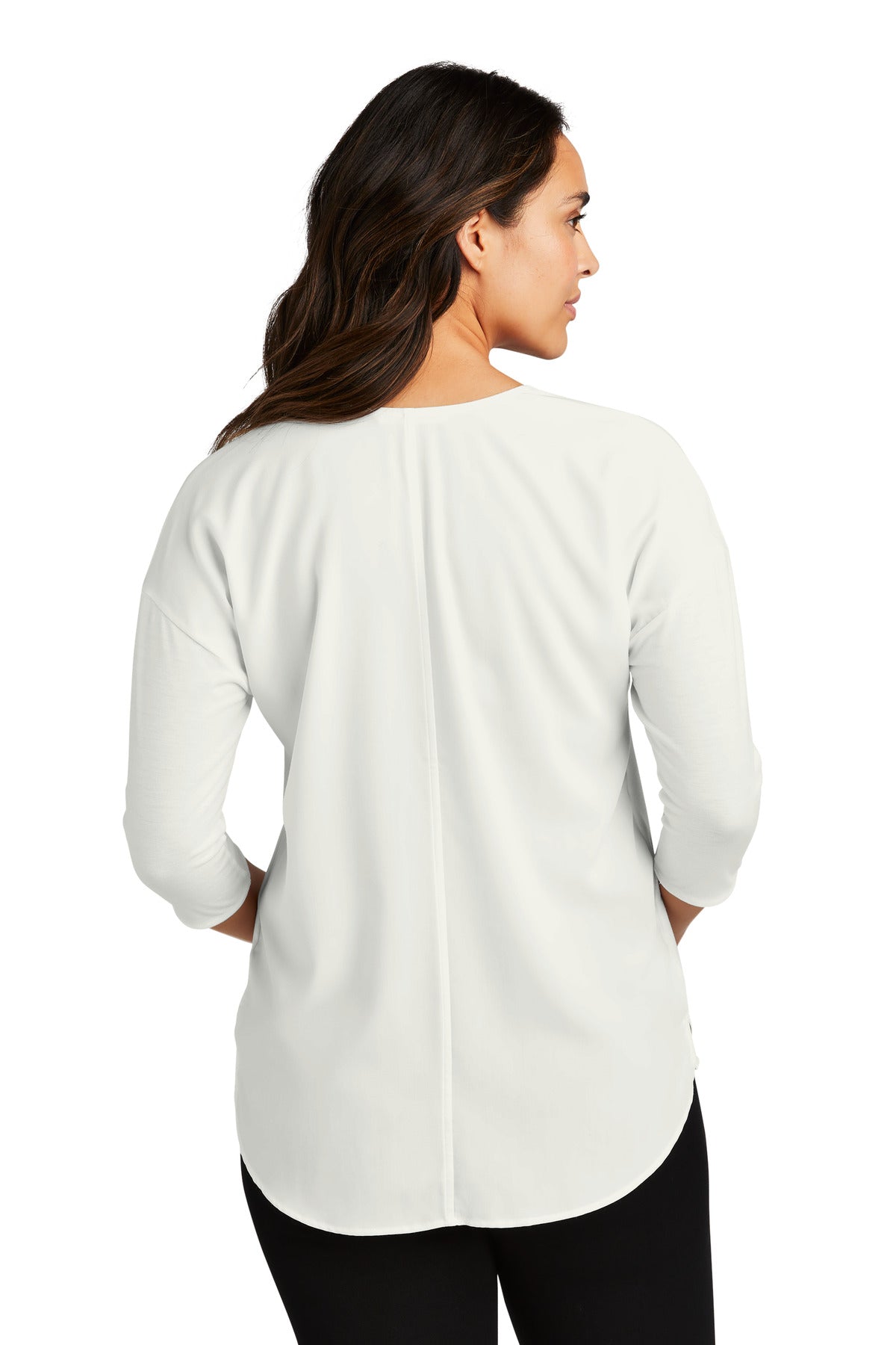 Port Authority® Women's Concept 3/4-Sleeve Soft Split Neck Top