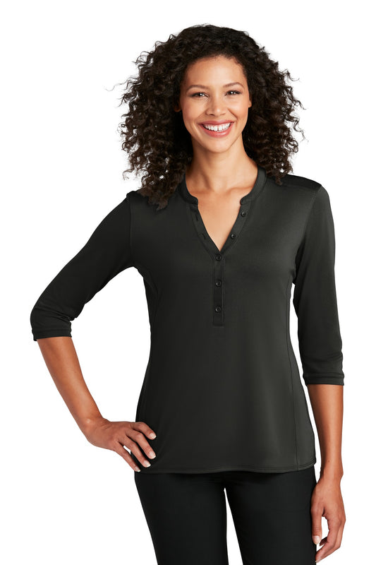 Port Authority® Women's UV Choice Pique Henley