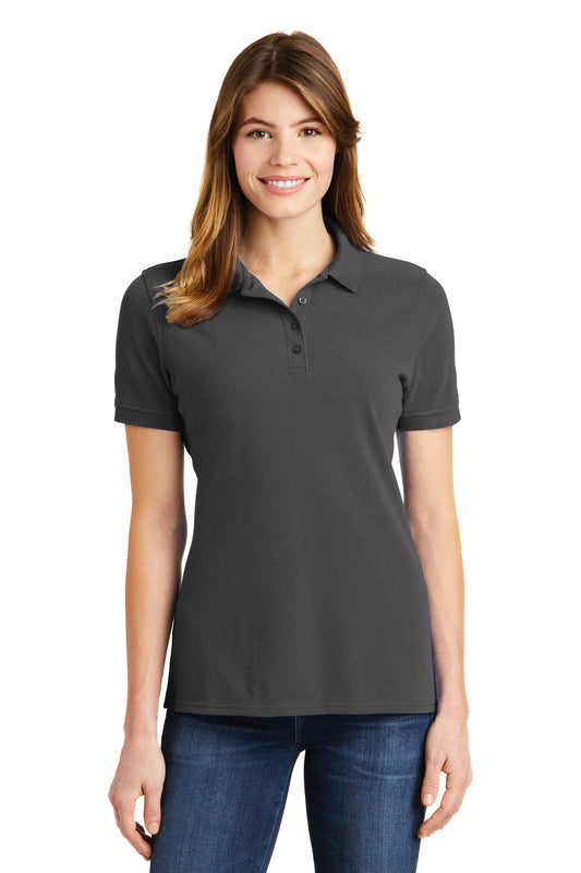 Port & Company® Ladies Combed Ring Spun Pique Polo