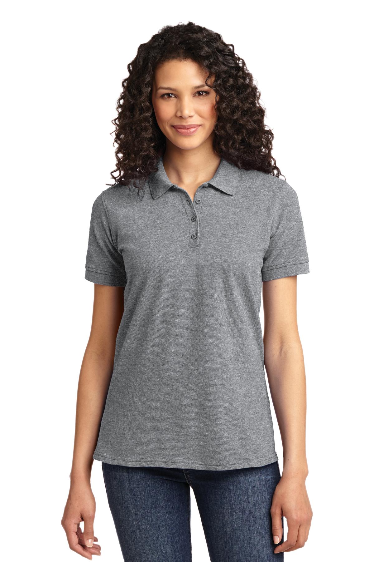 Port & Company® Women's Core Blend Pique Polo