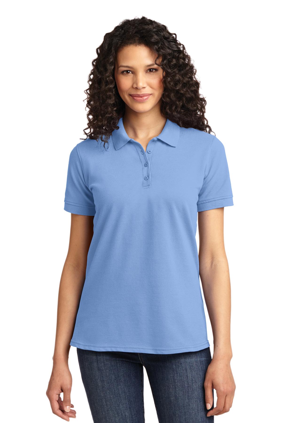 Port & Company® Women's Core Blend Pique Polo