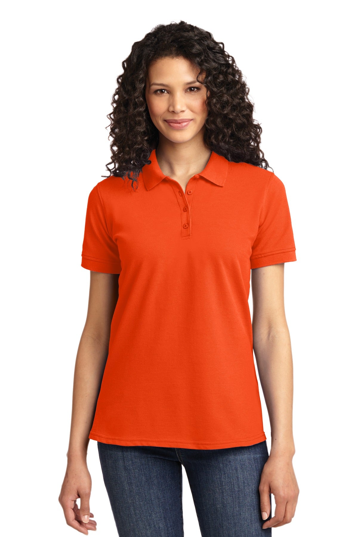 Port & Company® Women's Core Blend Pique Polo