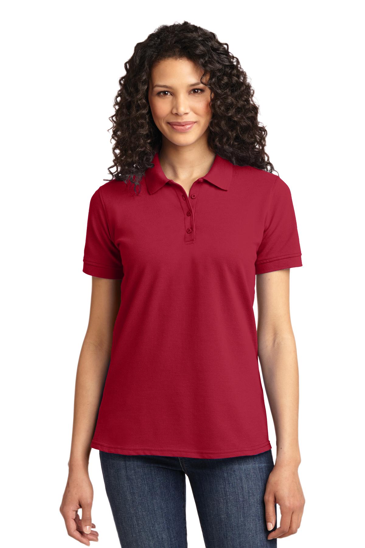 Port & Company® Women's Core Blend Pique Polo