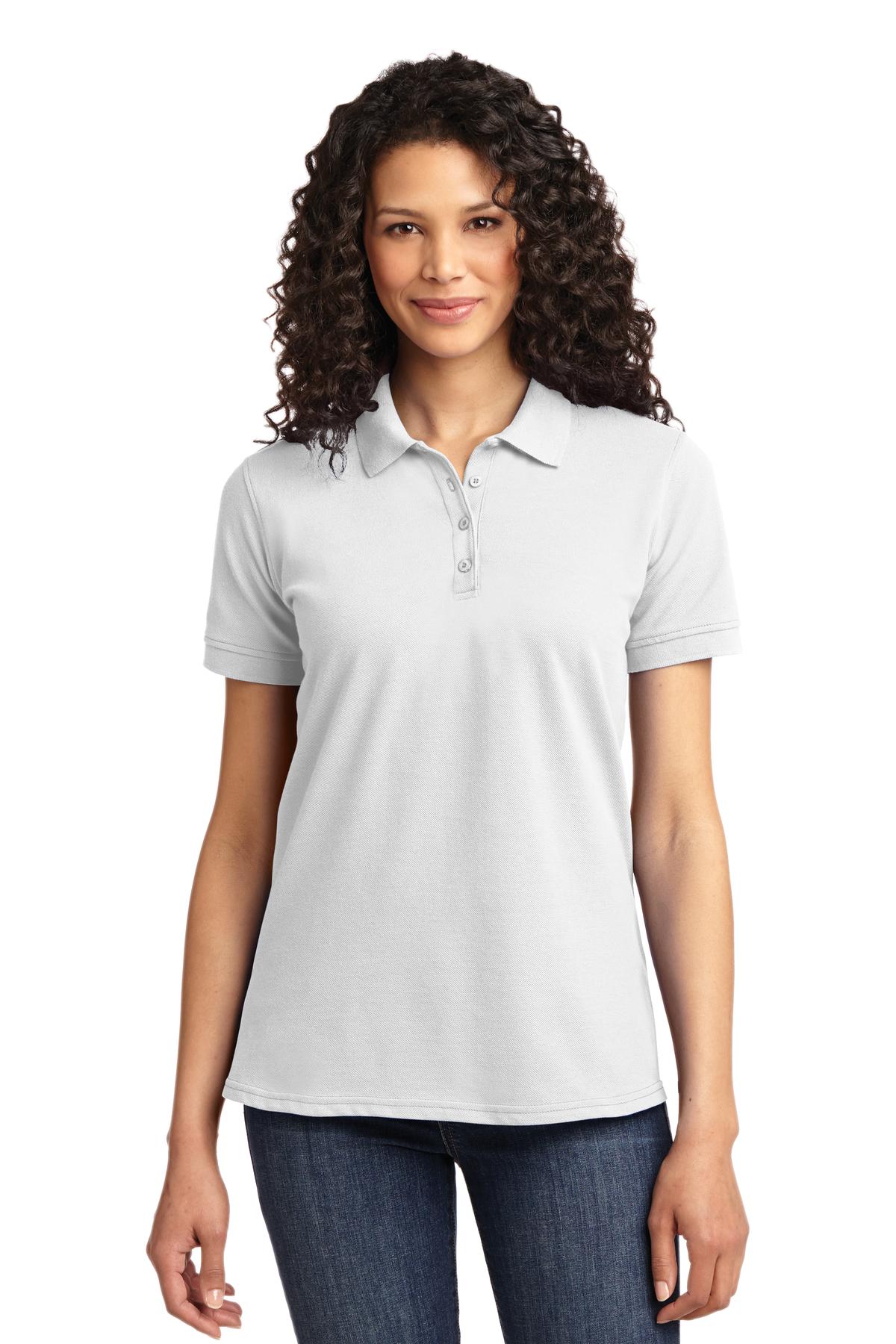 Port & Company® Women's Core Blend Pique Polo