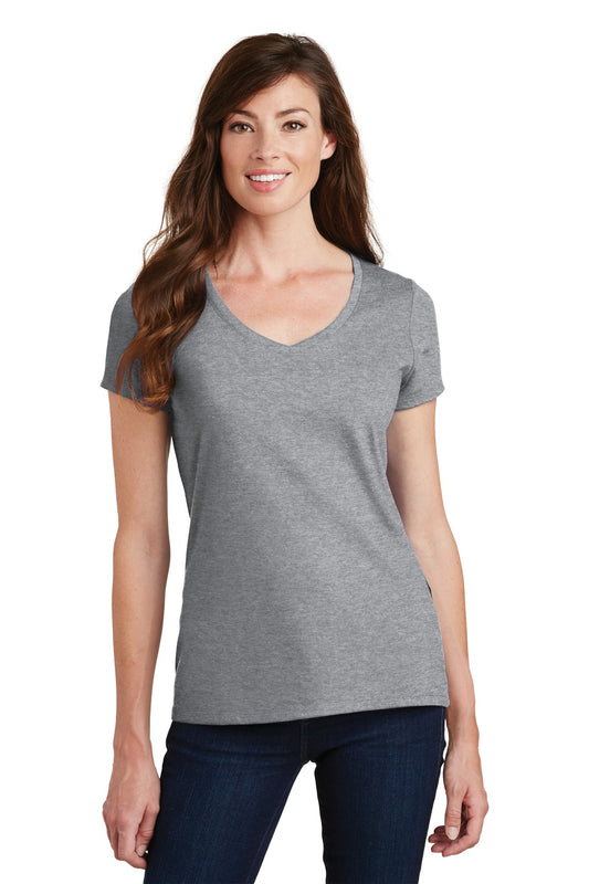 Port & Company® Women's Fan Favorite V-Neck Tee (CORE COLORS)