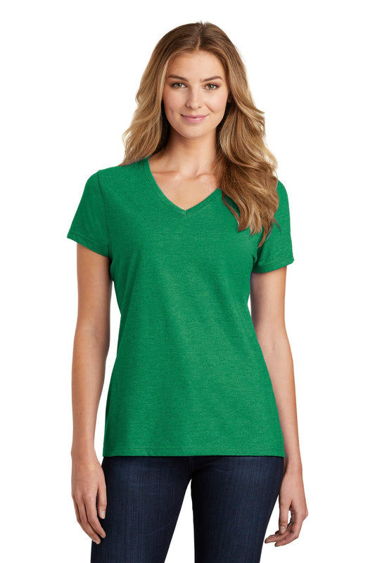 Port & Company® Women's Fan Favorite  Blend V-Neck Tee (CORE COLORS)