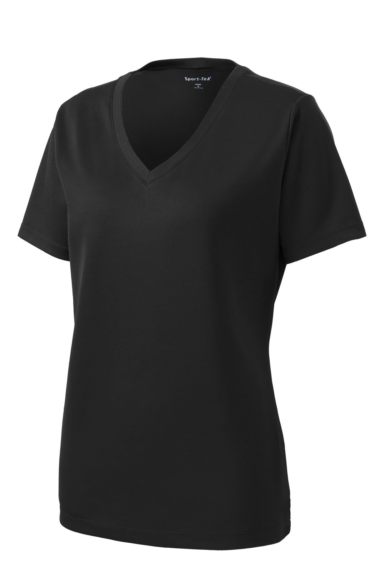 Sport-Tek® Women's PosiCharge® RacerMesh® V-Neck Tee