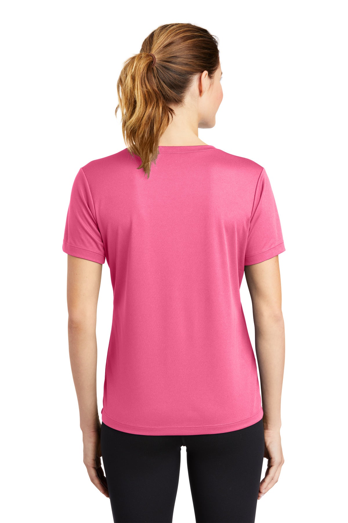 Sport-Tek® Women's PosiCharge® RacerMesh® V-Neck Tee