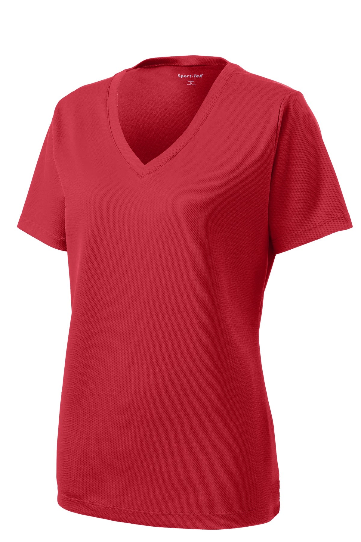 Sport-Tek® Women's PosiCharge® RacerMesh® V-Neck Tee