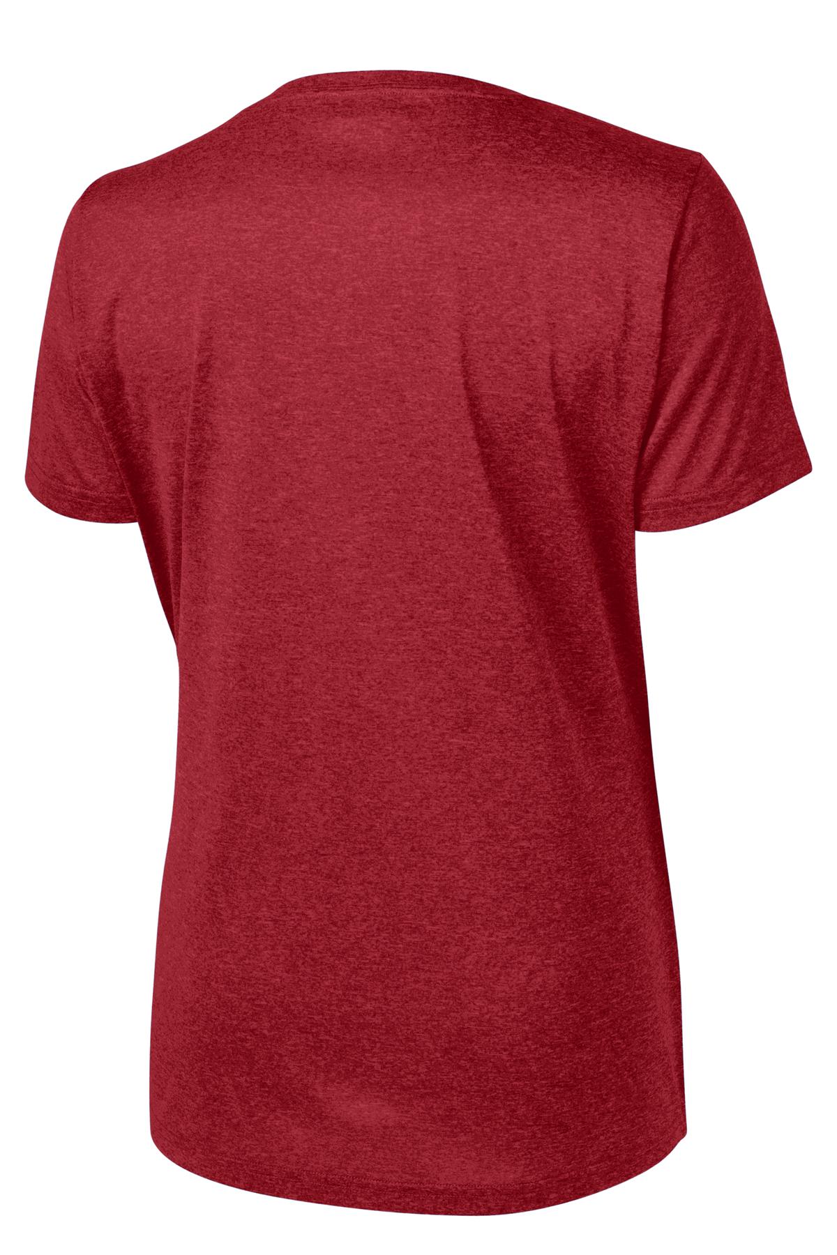 Sport-Tek® Women's Heather Contender Scoop Neck Tee