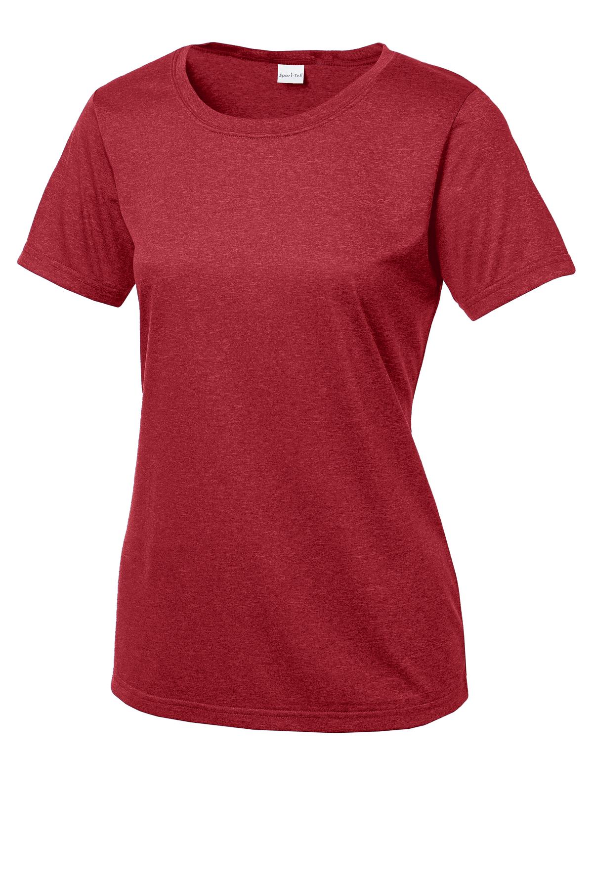 Sport-Tek® Women's Heather Contender Scoop Neck Tee