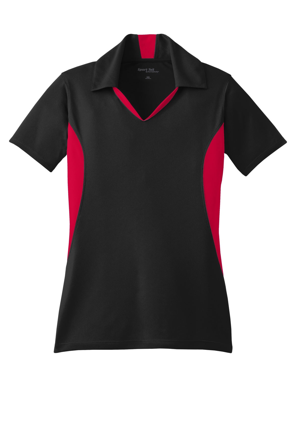 Sport-Tek® Women's Side Blocked Micropique Sport-Wick® Polo