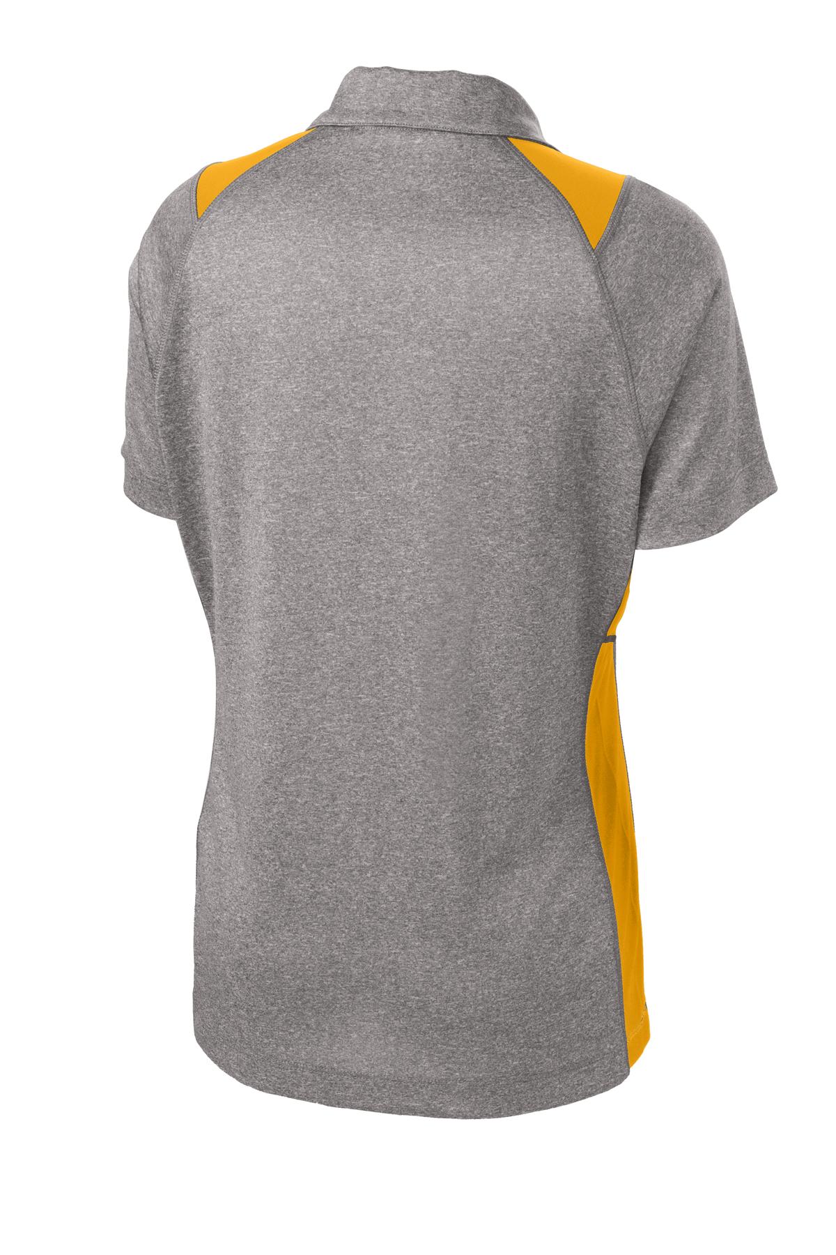 Sport-Tek® Women's Heather Colorblock Contender Polo