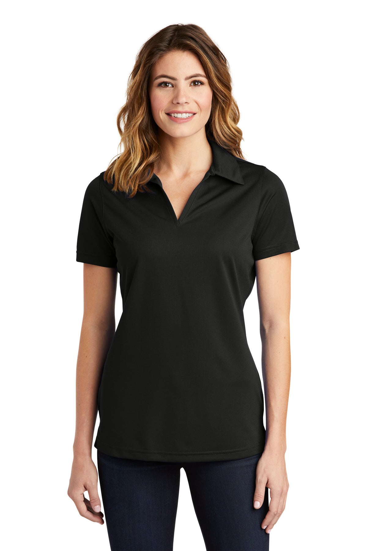 Sport-Tek® Women's PosiCharge® Active Textured Polo