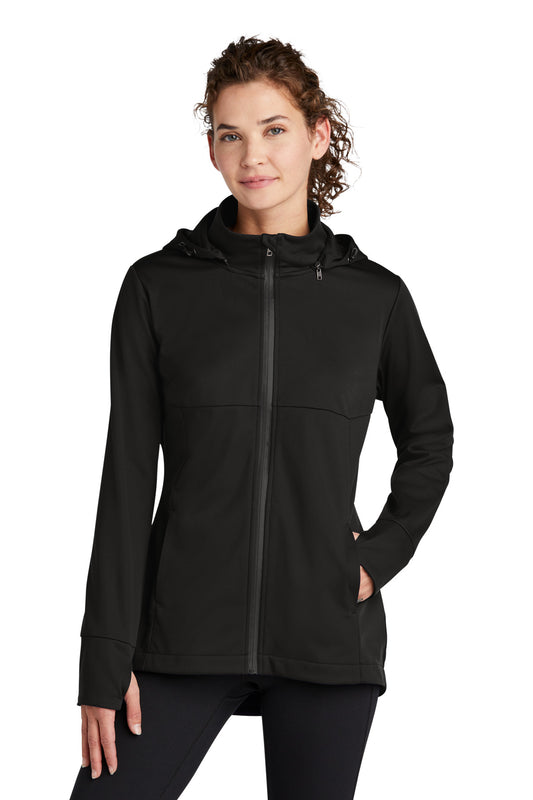 Sport-Tek® Women's Hooded Soft Shell Jacket