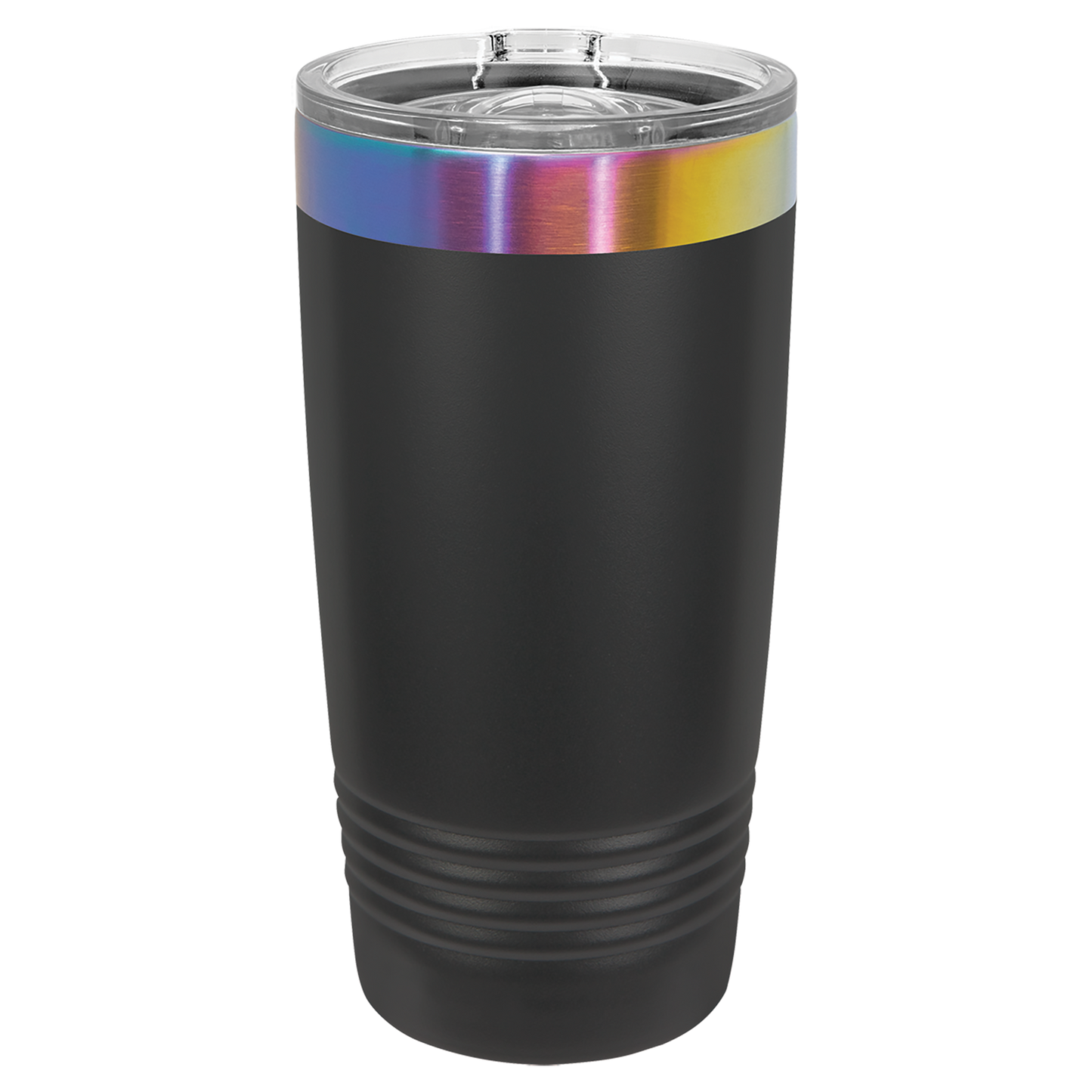 Custom Polar Camel® 20 oz Prismatic Effect ION-Plated Tumbler with Slider Lid