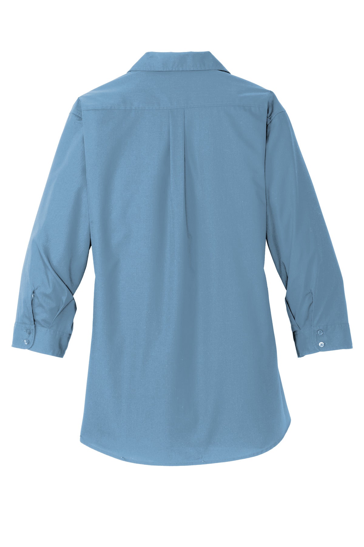 Port Authority® Women's 3/4-Sleeve Carefree Poplin Shirt