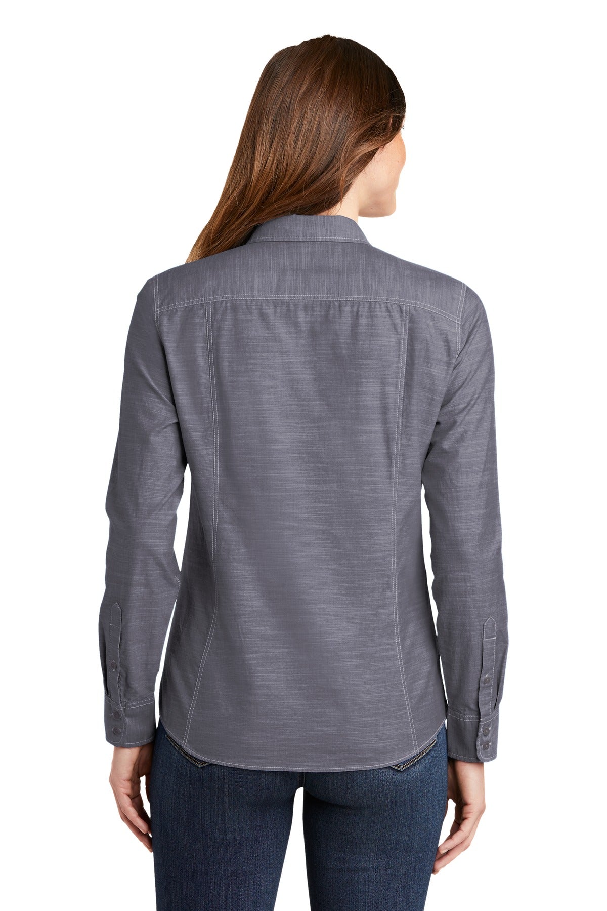 Port Authority® Women's Slub Chambray Shirt