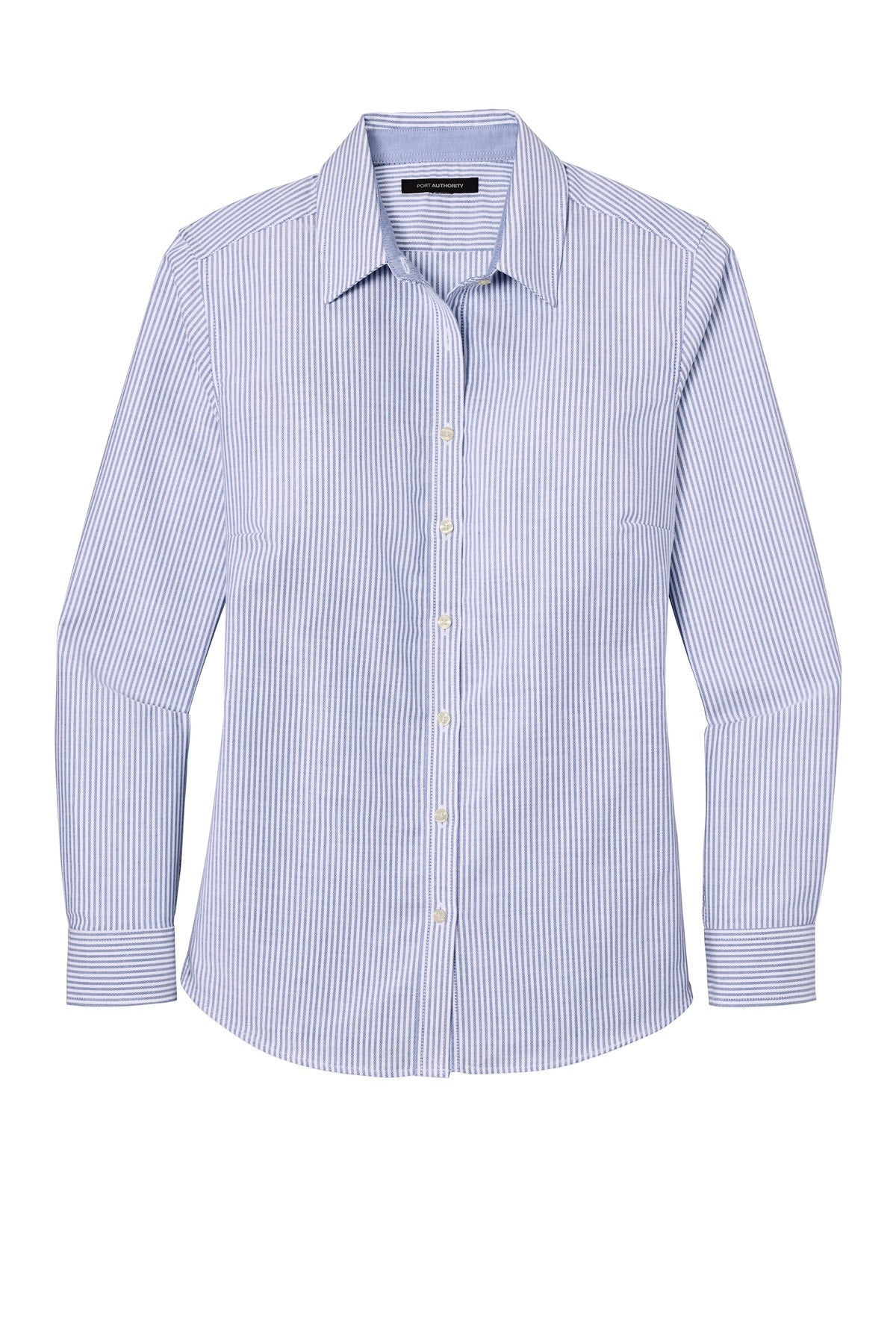 Port Authority® Women's SuperPro  Oxford Stripe Shirt