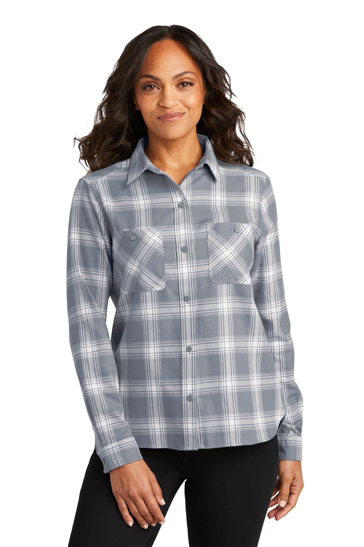 Port Authority® Women's Plaid Flannel Shirt