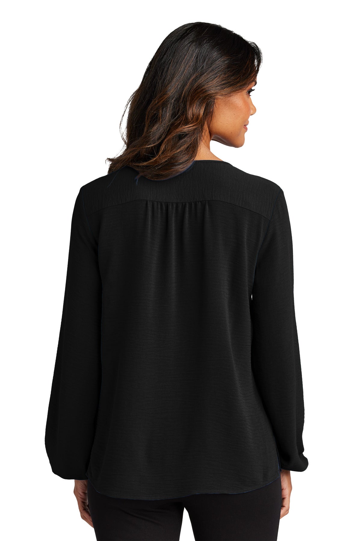 Port Authority® Women's Textured Crepe Blouse