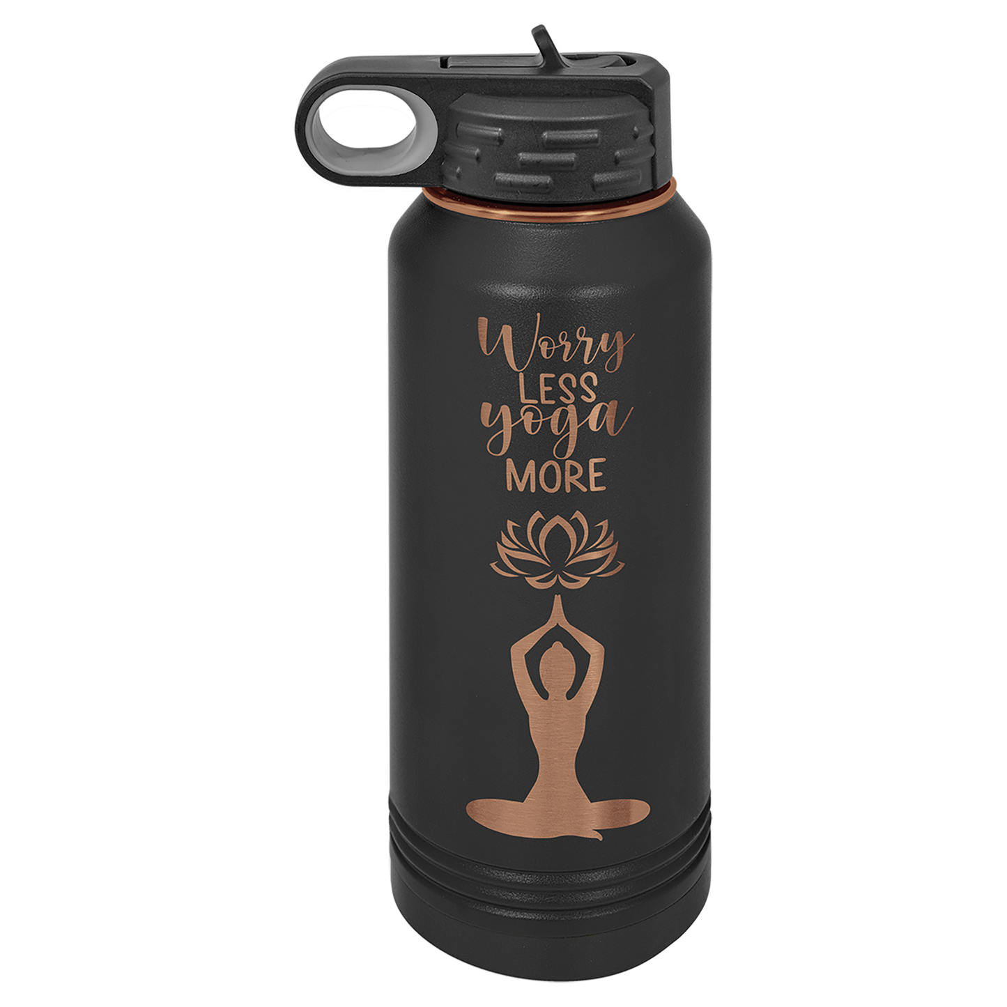 Polar Camel® 32oz Rose Gold ION-Plated Water Bottle