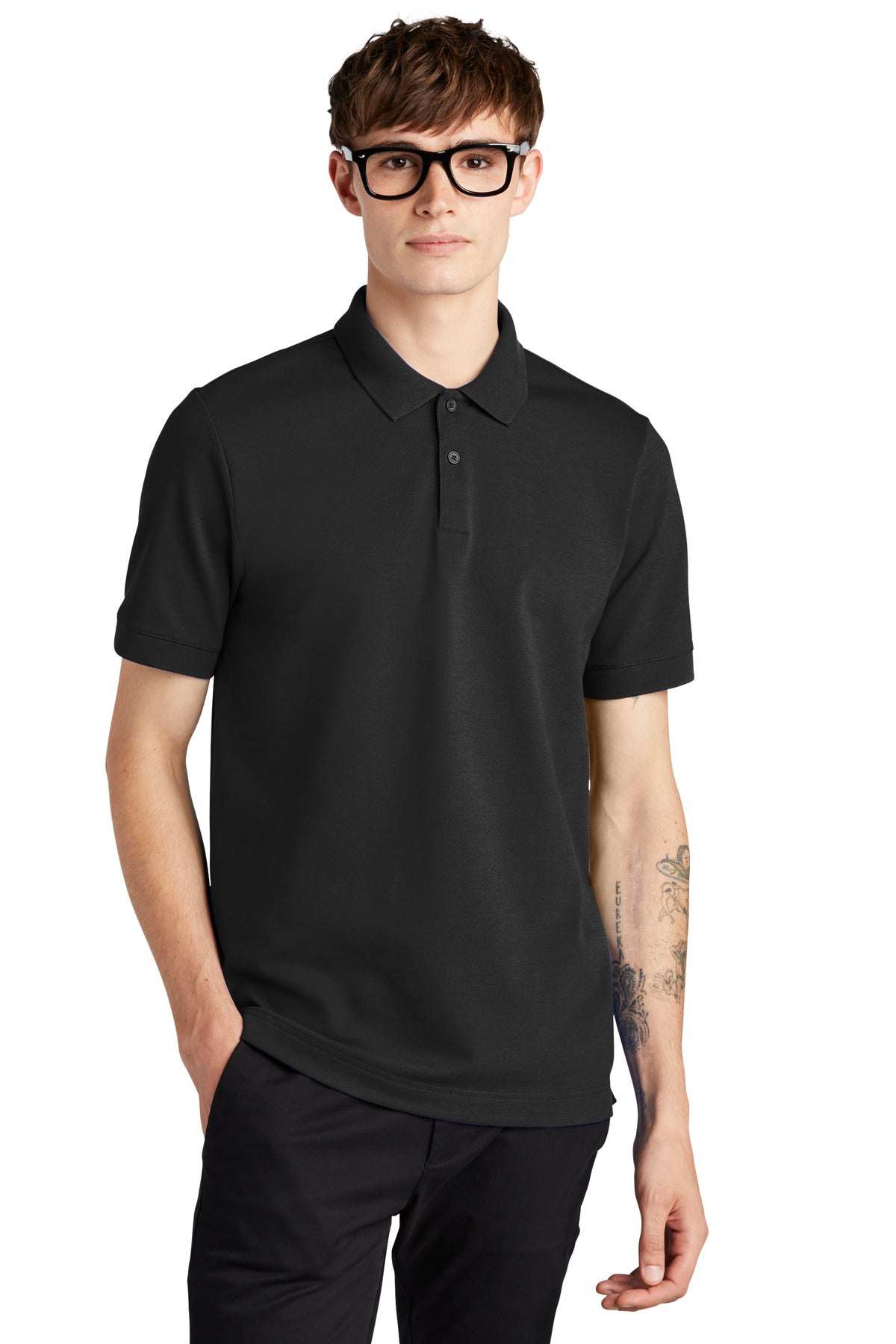 Mercer+Mettle® Stretch Heavyweight Pique Polo