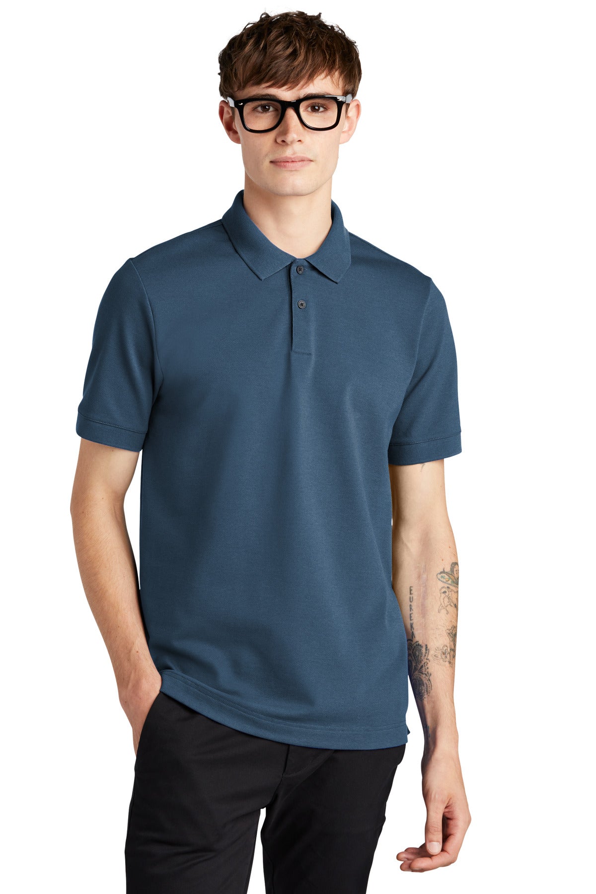 Mercer+Mettle® Stretch Heavyweight Pique Polo