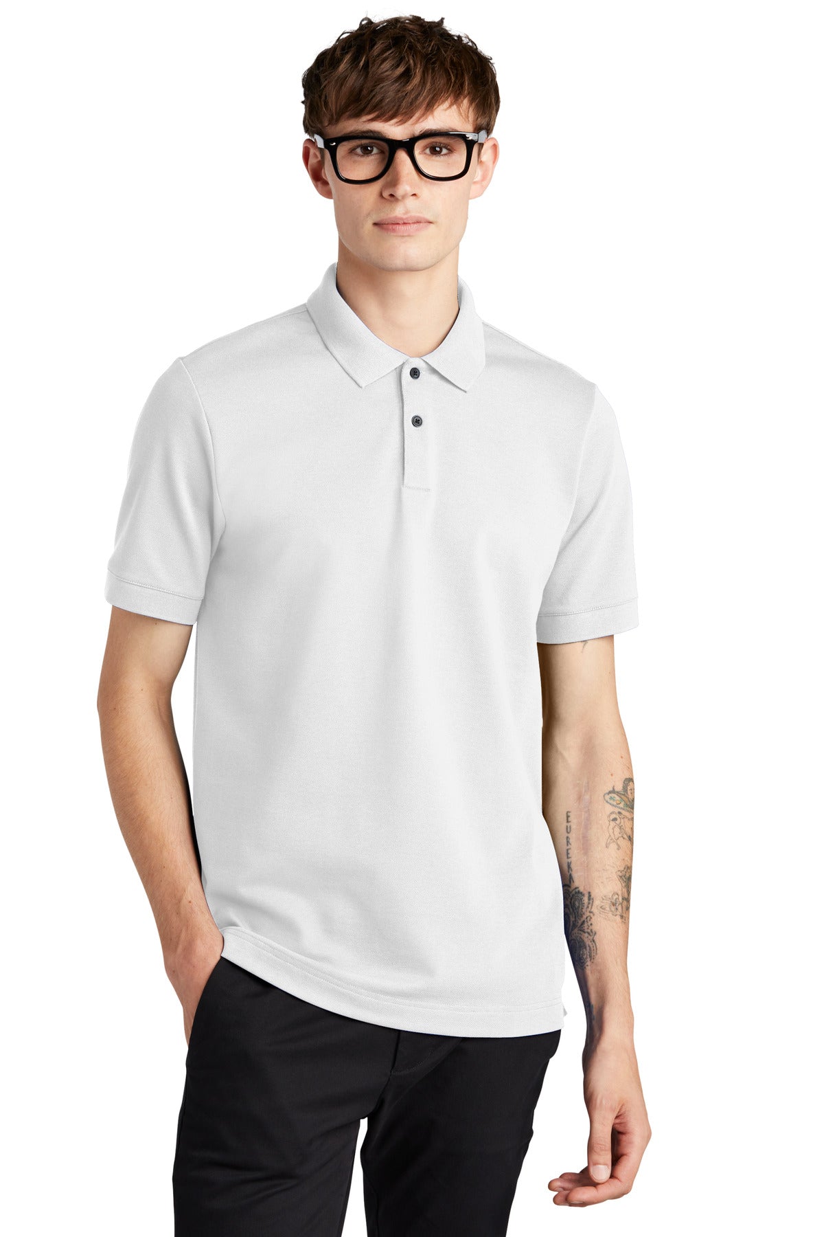 Mercer+Mettle® Stretch Heavyweight Pique Polo