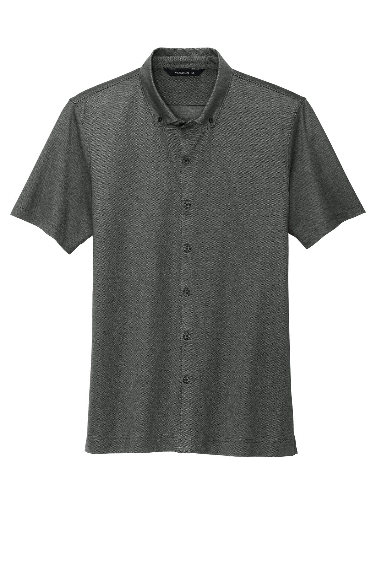 Mercer+Mettle® Stretch Pique Full-Button Polo