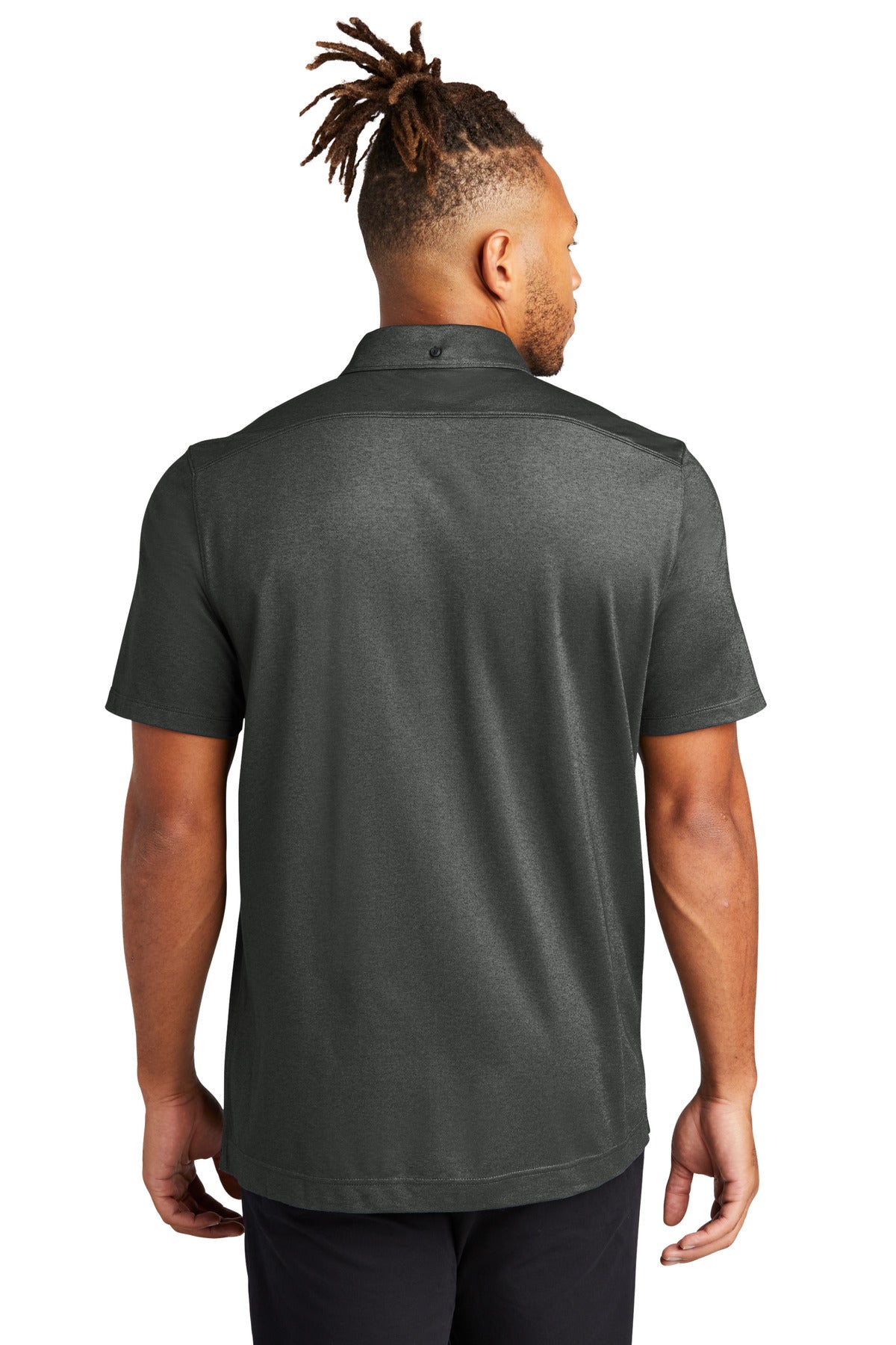 Mercer+Mettle® Stretch Pique Full-Button Polo