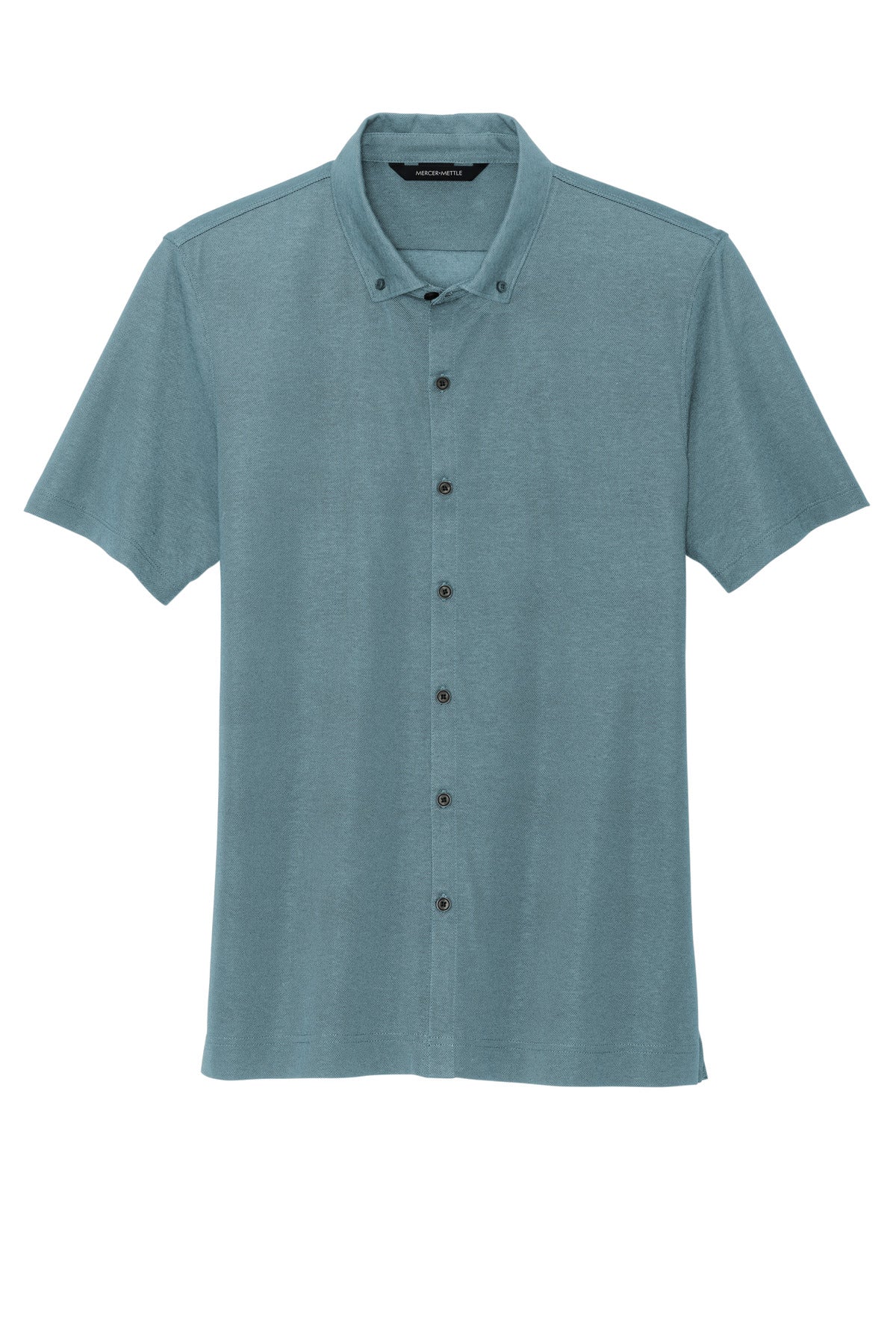 Mercer+Mettle® Stretch Pique Full-Button Polo