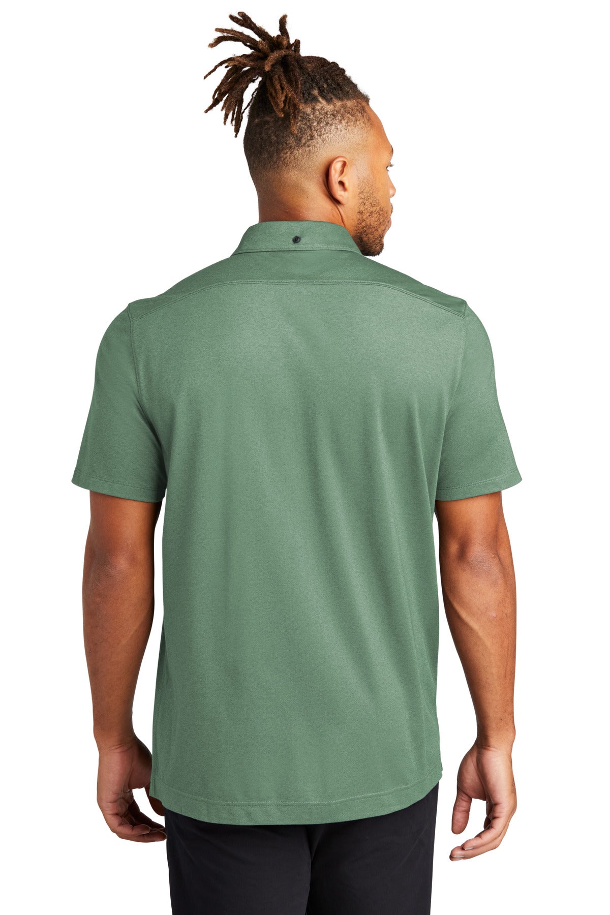 Mercer+Mettle® Stretch Pique Full-Button Polo